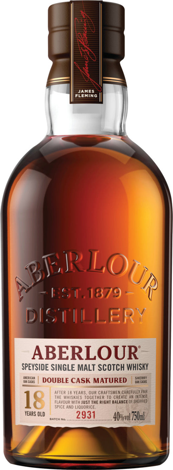 Aberlour 18 Year Old Single Malt Whisky 750ml – Mission Wine & Spirits