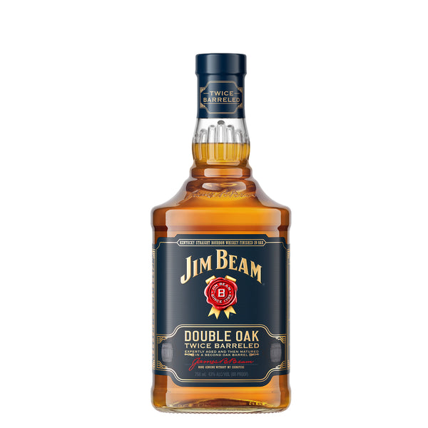 Jim Beam Double Oak Bourbon 750ml