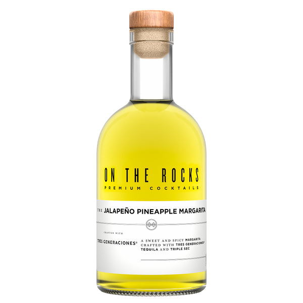 On The Rocks The Jalapeno Pineapple Margarita 375ml
