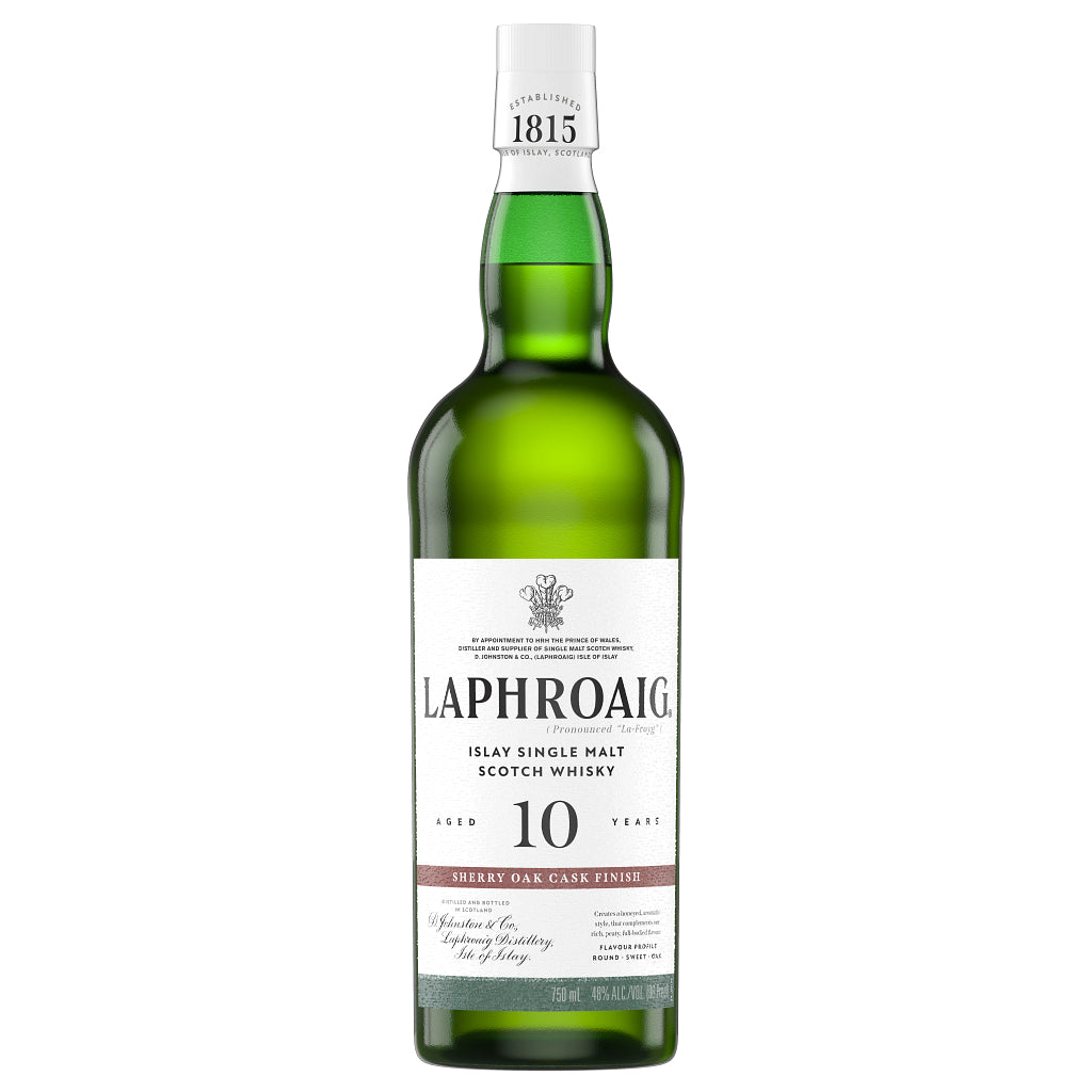 Laphroaig Sherry Oak Single Malt Whisky 10 Year Old 750ml-0