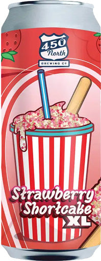 450 North Strawberry Shortcake XL Slushy 16oz Can