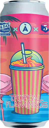 450 North Tropical Flamingos Slushy XL 16oz Can