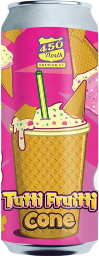 450 North Tutti Fruitti Cone Slushy 16oz Can