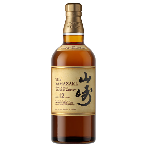 Suntory Yamazaki 12 Year Old Japanese Single Malt Whisky 750ml (Limit 1)