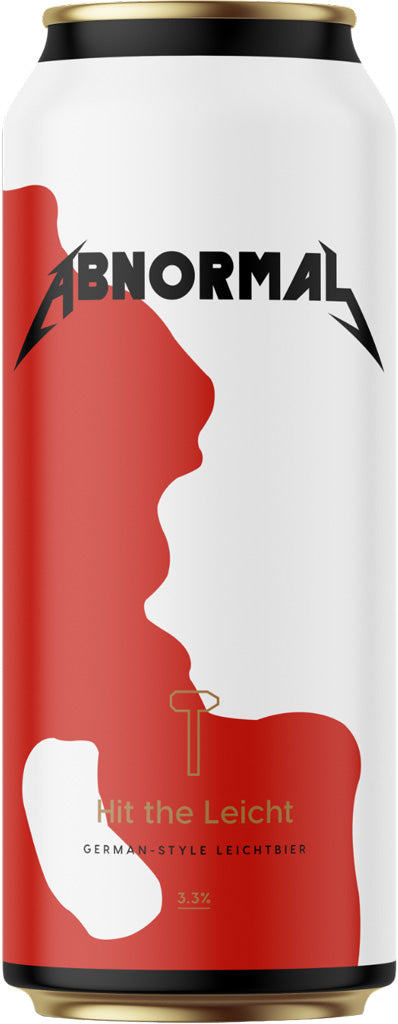 Abnormal Brewing Hit The Leicht German Style Lager 16oz Can