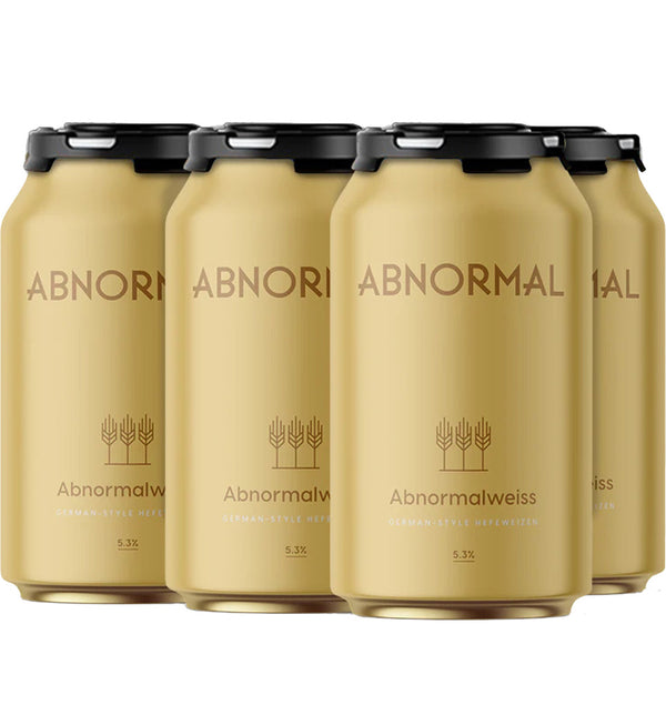 Abnormal Brewing Weiss Hefeweizen 6pk Cans