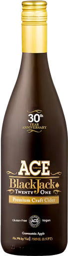 Ace 30th Anniversary BlackJack 21 Premium Cider 750ml