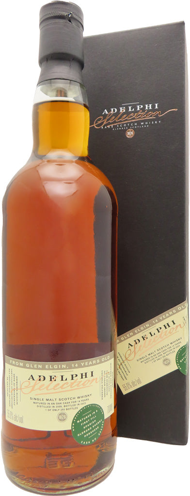 Adelphi Glen Elgin 2008 14 Yr Old Single Malt Whisky 700ml