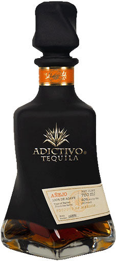 Adictivo Tequila Anejo Black 750ml – Mission Wine & Spirits