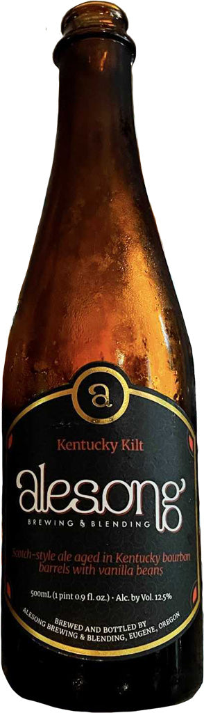 Alesong Kentucky Kilt Bourbon Barrel Scotch Style Ale 500mL Btl