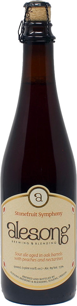 Alesong Stonefruit Symphony French Oak BA Peach-Nectarine Sour 500mL Btl