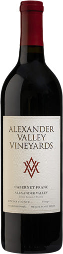 Alexander Valley Vineyards Cabernet Franc 2021 750ml