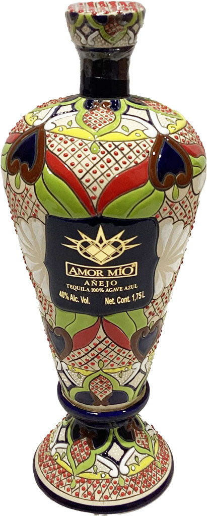 Amor Mio Tequila Anejo Ceramic 1.75L – Mission Liquor