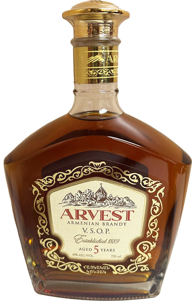 Arvest VSOP 5 Year Old Armenian Brandy 750ml – Mission Wine & Spirits