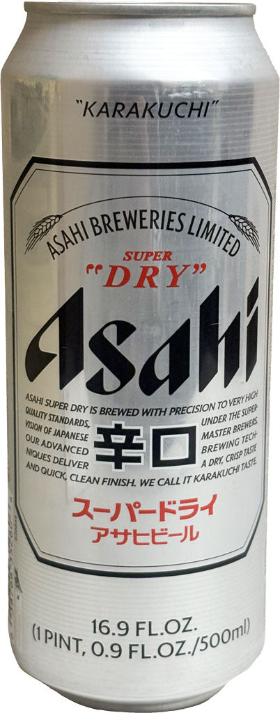 Asahi 16oz Can – Mission Wine & Spirits