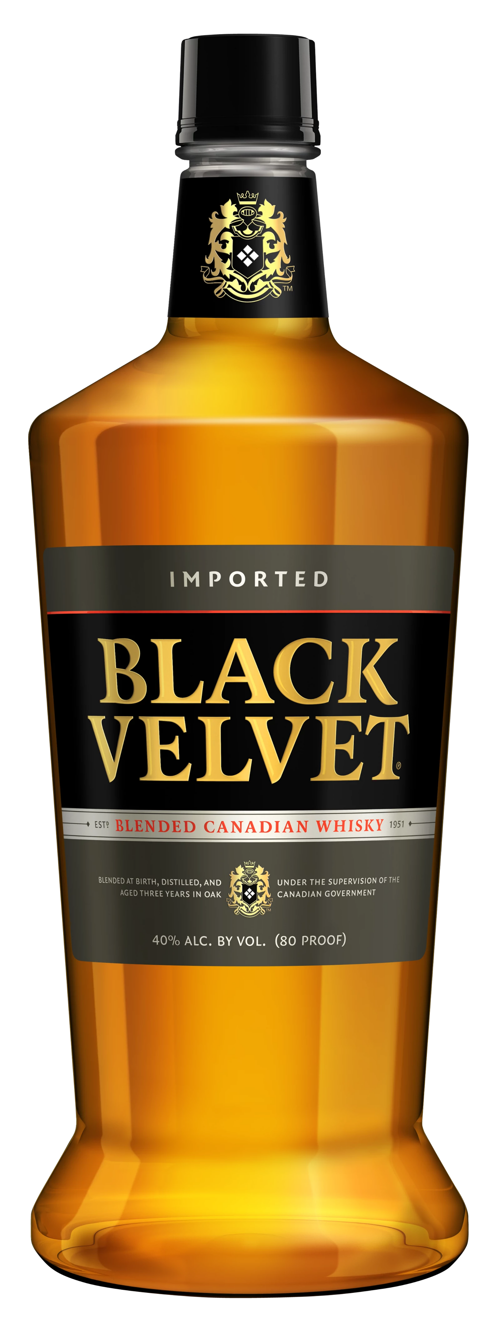 Black Velvet Canadian Whiskey 1.75L-0