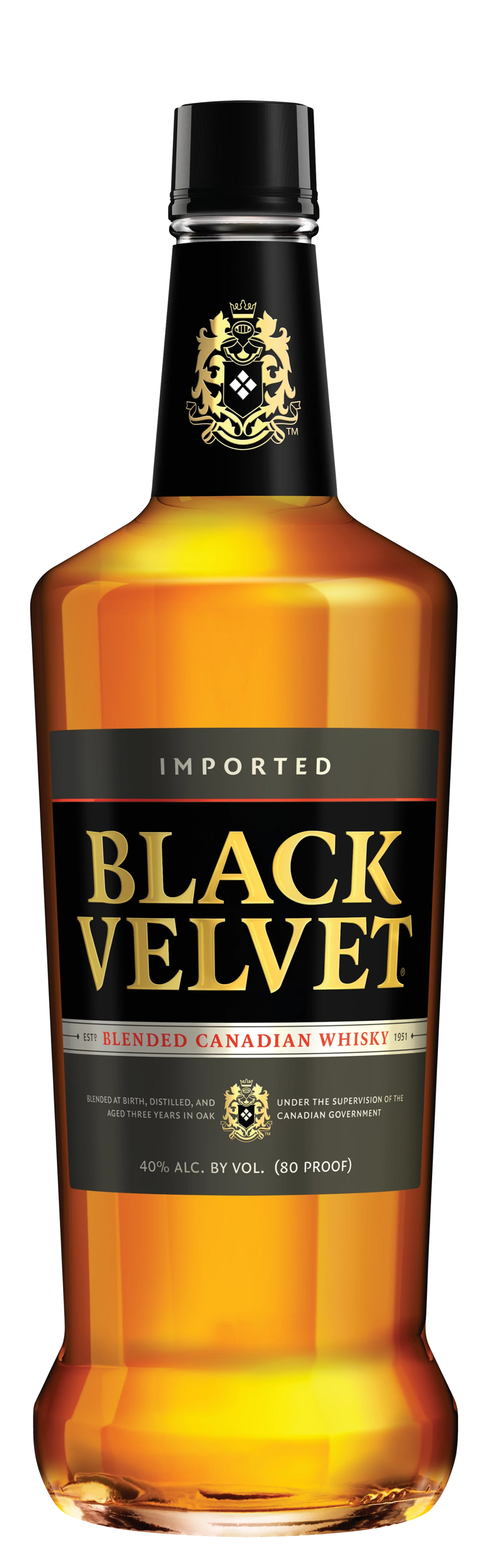 Black Velvet Canadian Whiskey 1L-0