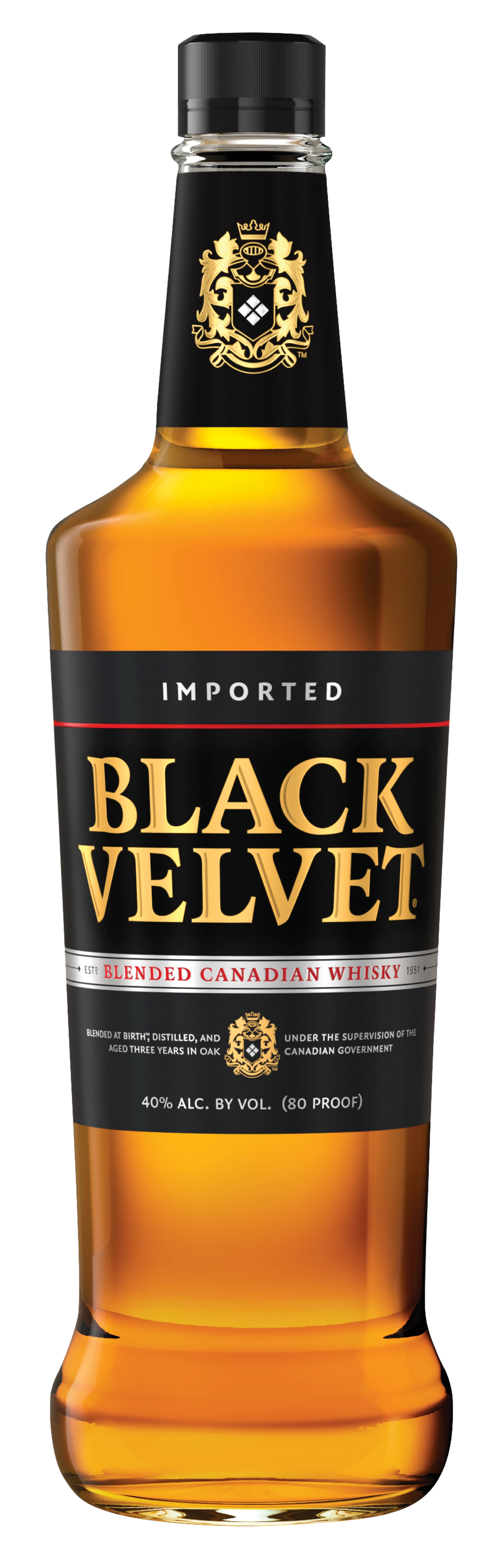Black Velvet Canadian Whiskey 750ml-0
