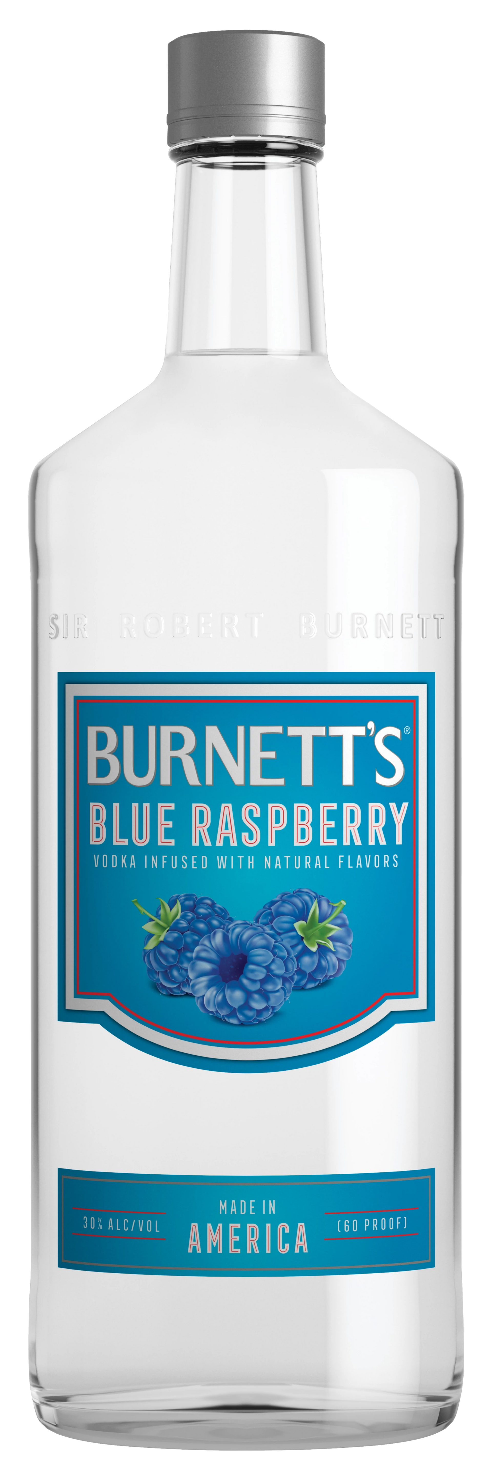 Burnett's Blue Raspberry Vodka 750ml-0