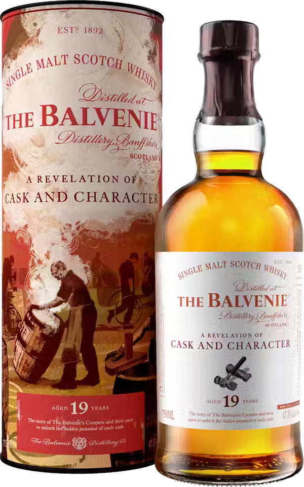 Balvenie A Revelation of Cask and Character 19 Year Old 750ml