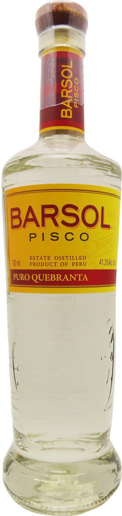 Barsol Pisco Puro Quebranta 700ml