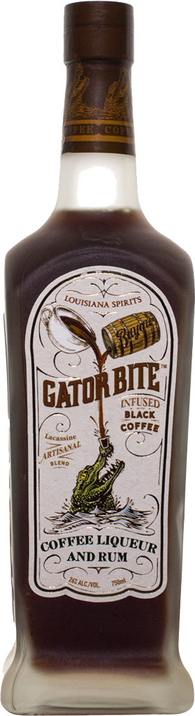 Bayou Gator Bite Coffee & Rum Liqueur 750ml
