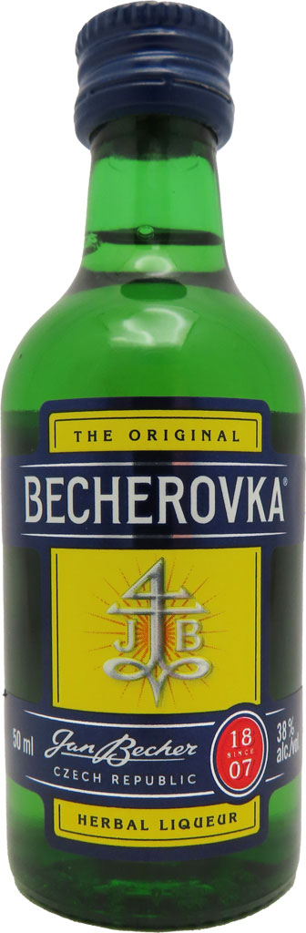 Becherovka Herbal Liqueur 50ml – Mission Wine & Spirits