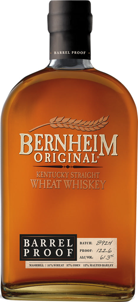 Bernheim Kentucky Straight Wheat Whiskey Batch B924 Barrel Proof 750ml-0