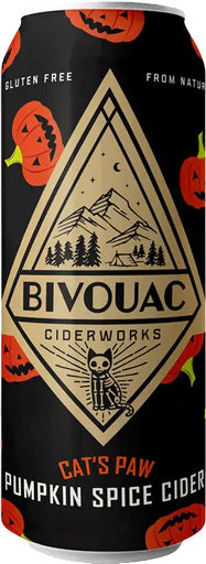 Bivouac Ciderworks Cat's Paw Pumpkin Spice Cider 16oz Can