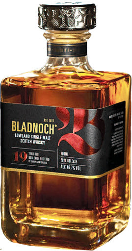 Bladnoch Lowland Single Malt Scotch 19 Year Old 700ml – Mission Liquor