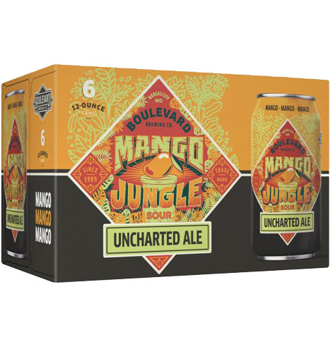 Boulevard Mango Jungle Sour Uncharted Ale 6pk Cans