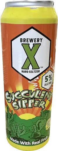 Brewery X Succulent Sipper Hard Seltzer 19.2oz Can – Mission Liquor