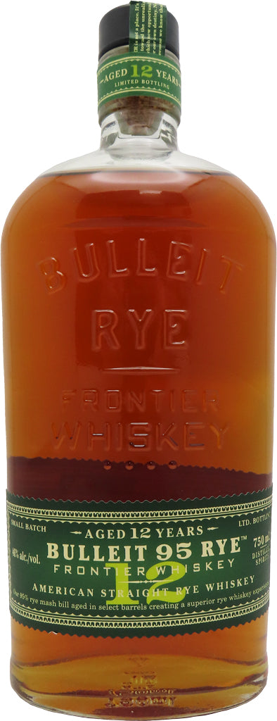 Bulleit 95 Rye 12 Year Old Whiskey 750ml-0