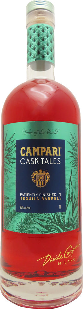 Campari Cask Tales Tequila Barrel Finish Liqueur 1L – Mission Liquor