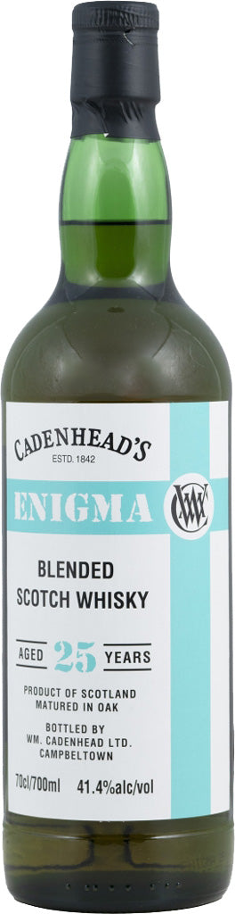 Cadenhead's Enigma 25 Year Old Blended Malt Scotch Whisky