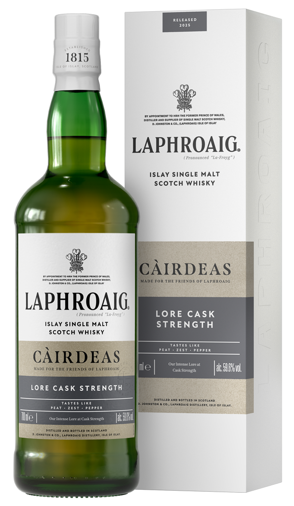【限定品】LAPHROAIG LORE 700ml Laphroaig, The Cask Lore - The Whisky Shop - San Francisco