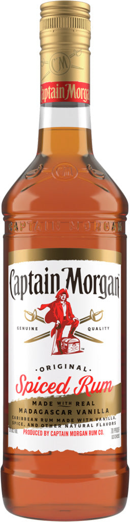 Captain Morgan Spiced Rum 750ml – Mission Wine & Spirits