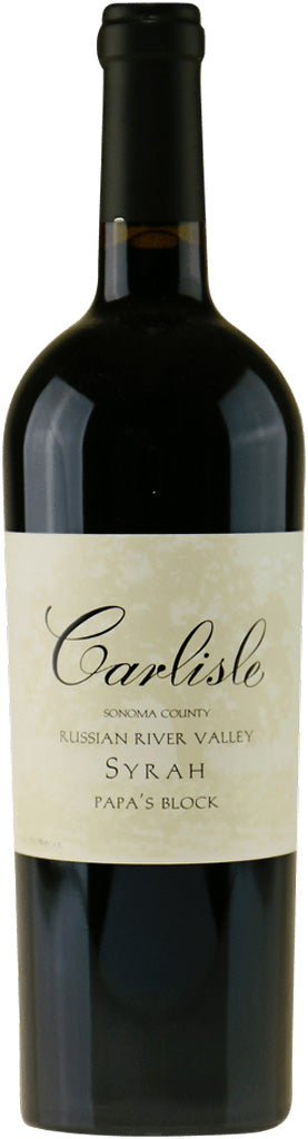 Carlisle Syrah Papa's Block Russian River Valley 2021 750ml