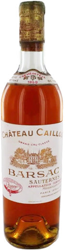 Chateau Caillou Barsac Sauternes 1959 750ml