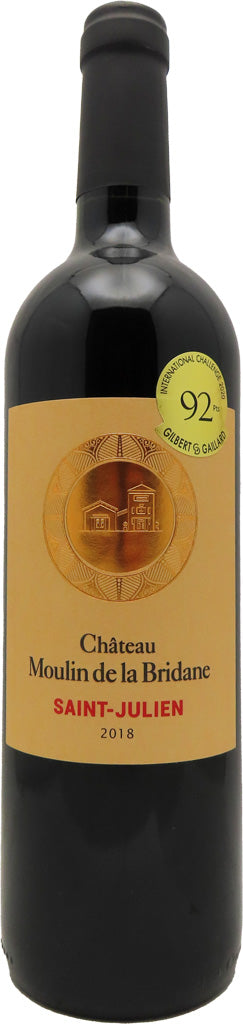 Chateau Moulin de la Bridane Saint-Julien 2018 750ml