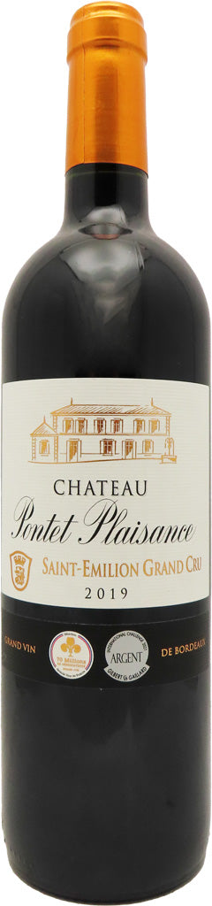 Chateau Pontet Plaisance Saint-Emilion Grand Cru 2019 750ml