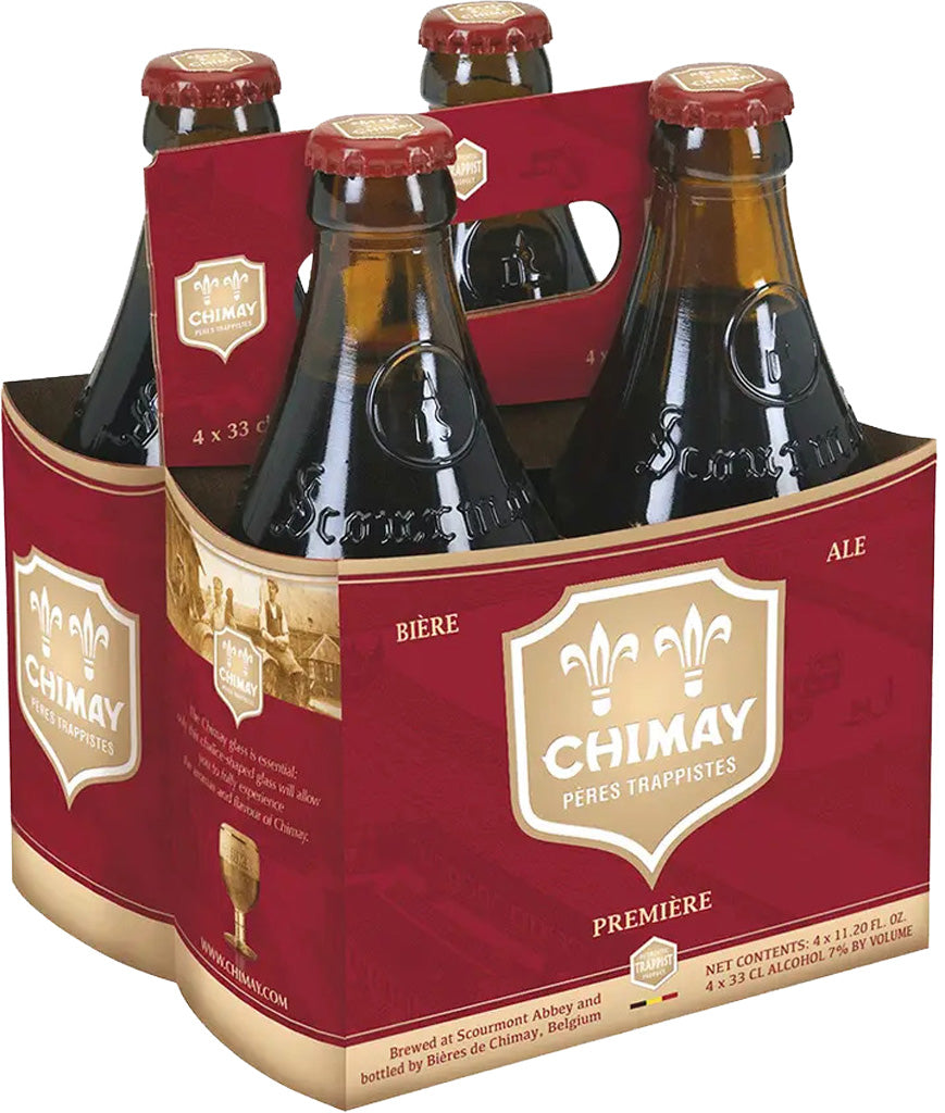 Chimay Ale Premiere Red 4pk Btls-0