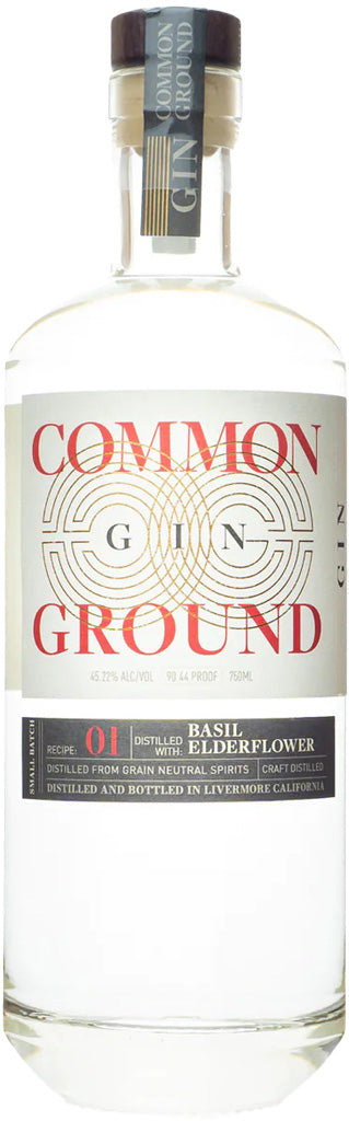 Common Ground Recipe 01 Basil & Elderflower Gin 750ml