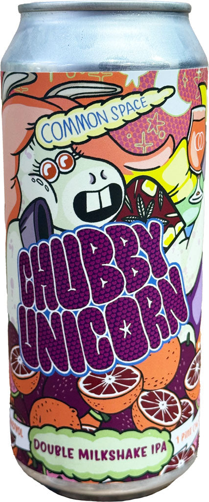Common Space Chubby Unicorn Double Milkshake IPA 16oz can-0