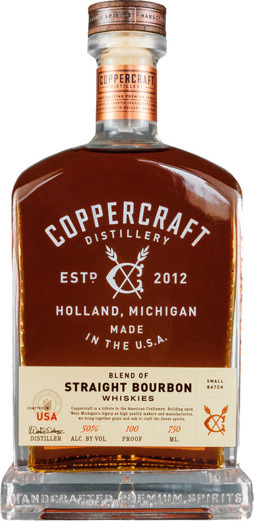 Coppercraft Blended Straight Bourbon Whiskey 750ml