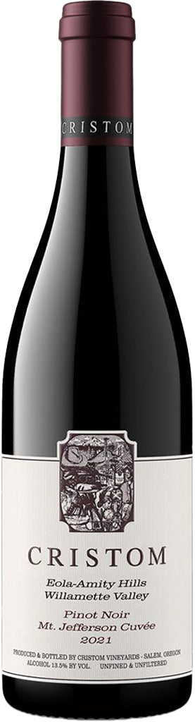 Cristom Pinot Noir Mt. Jefferson Willamete Valley 2021 750ml