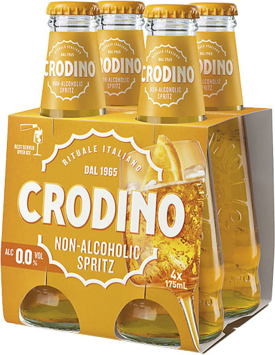 Crodino Non-Alcoholic Spritz 4pk – Mission Liquor