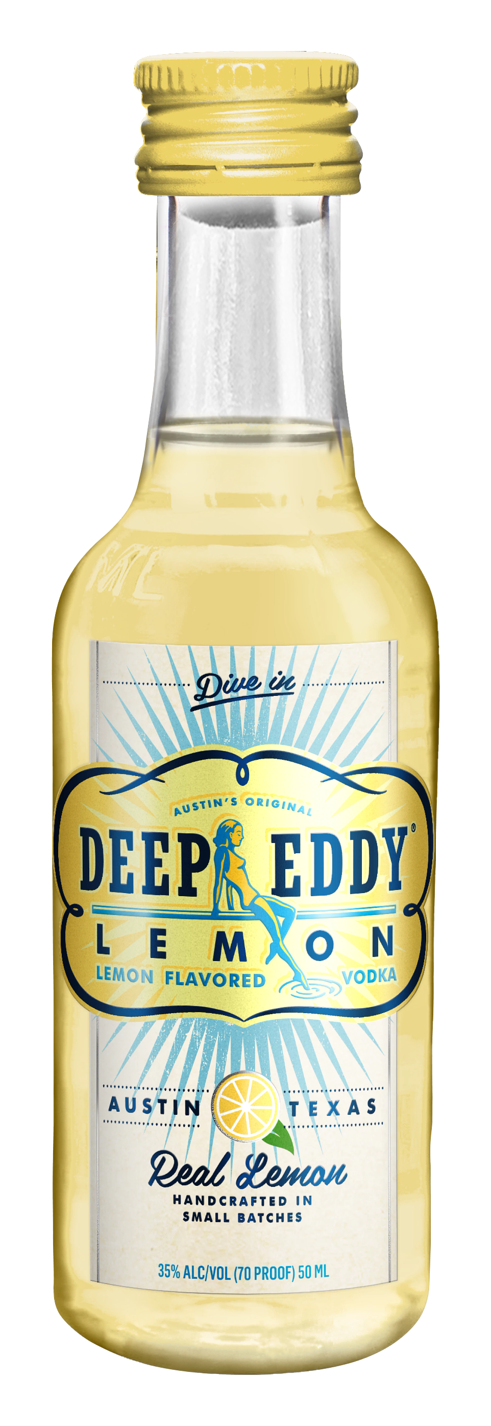 Deep Eddy Lemon Vodka 50ml – Mission Liquor