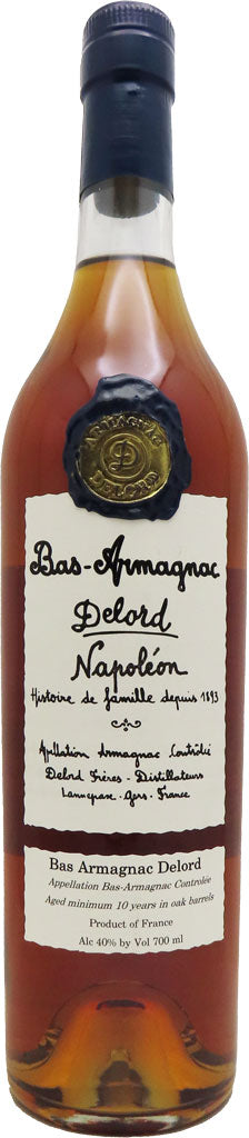 Delord Bas Armagnac Napoleon 700ml – Mission Liquor