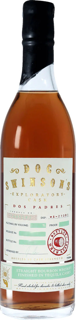 Doc Swinson Exploratory Cask Dos Padres Straight Bourbon Whiskey 750ml